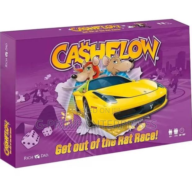 Cash Flow Rat Race Game Board - main view