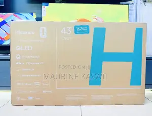 Hisense 43” Smart Qled 2 K Frameless