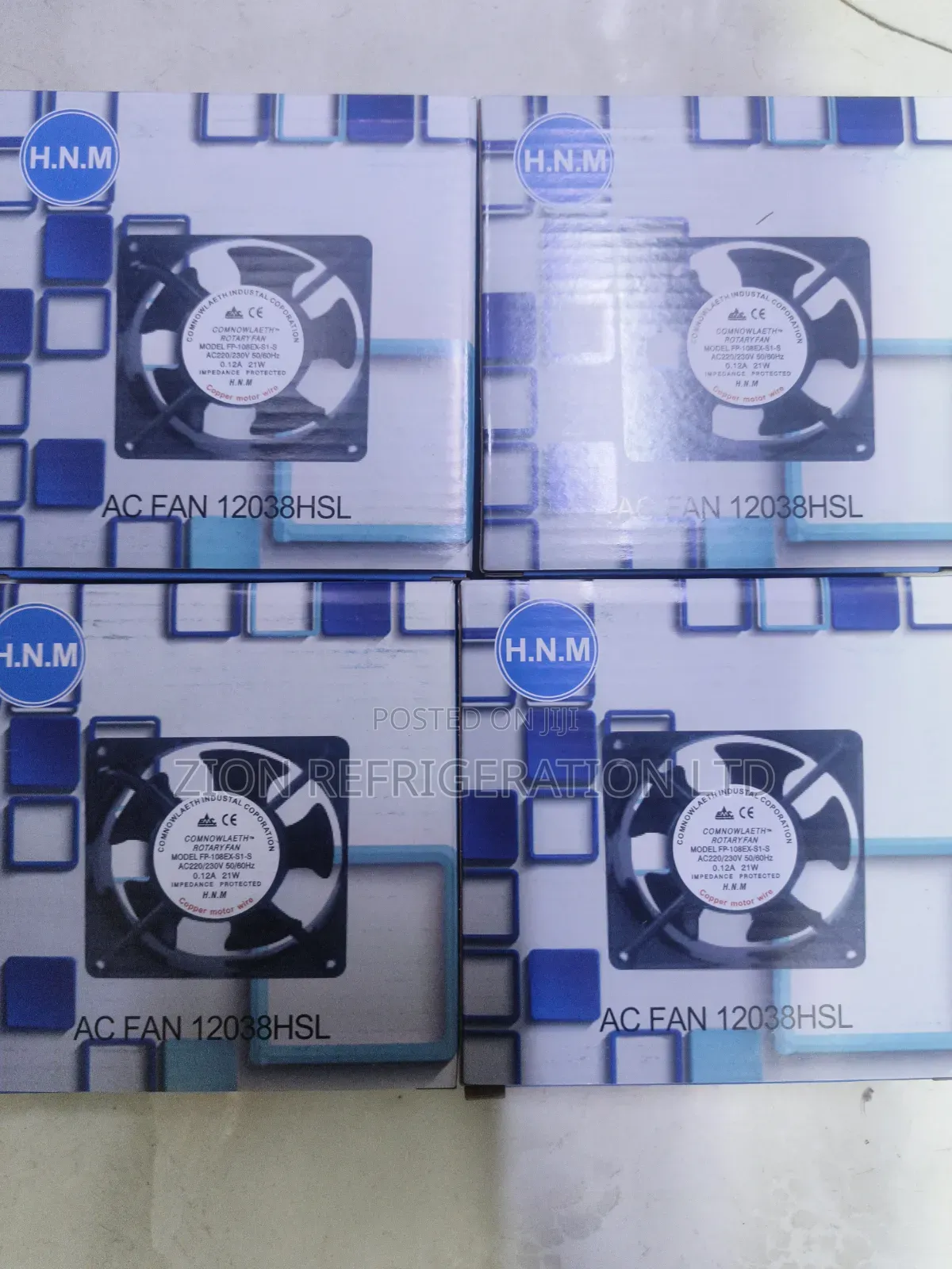 AC Axial Fan 120x120x38 Available