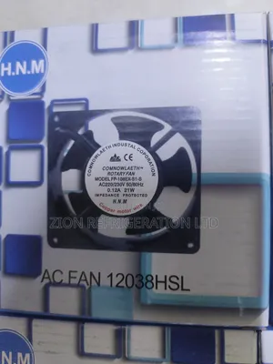 AC Axial Fan 120x120x38 Available