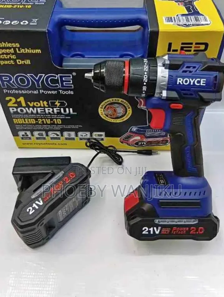 High Standard Royce Cordless Drill 21V