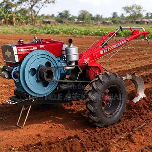 Walking Tractor 12HP Diesel Power Tiller for Farm Agriculture