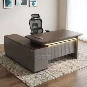 Office Desk; - Modern 1.6M Executive Office Table