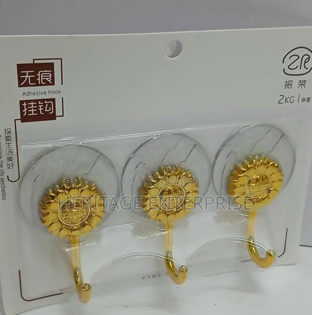 Kitchen Hooks 3 in 1 Self Adhesive - thumbnail 2
