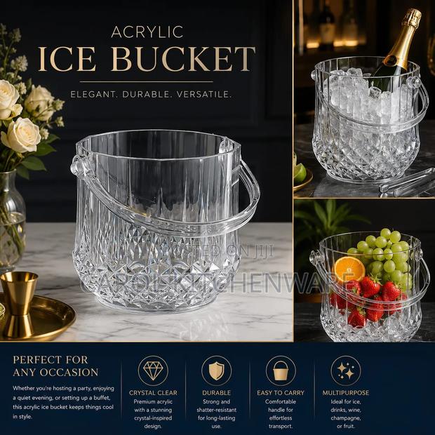 Acrylic Ice Bucket - main view