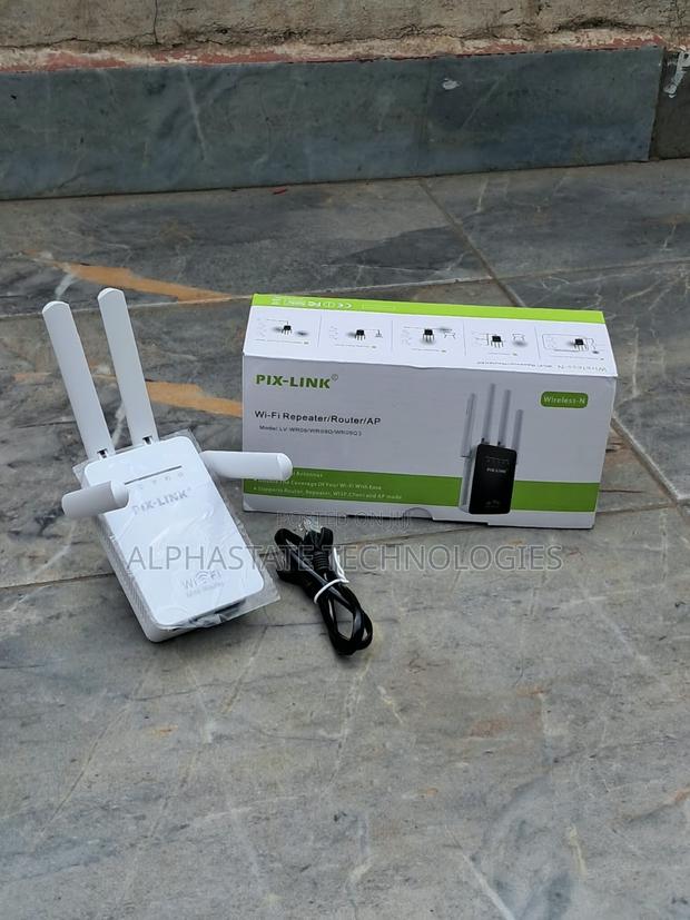 Pix-Link WiFi Extender 300Mbps Wireless Repeater With 4 Antennas