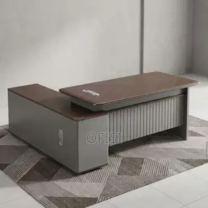 Office Desk; - Modern 1.6M Executive Office Table