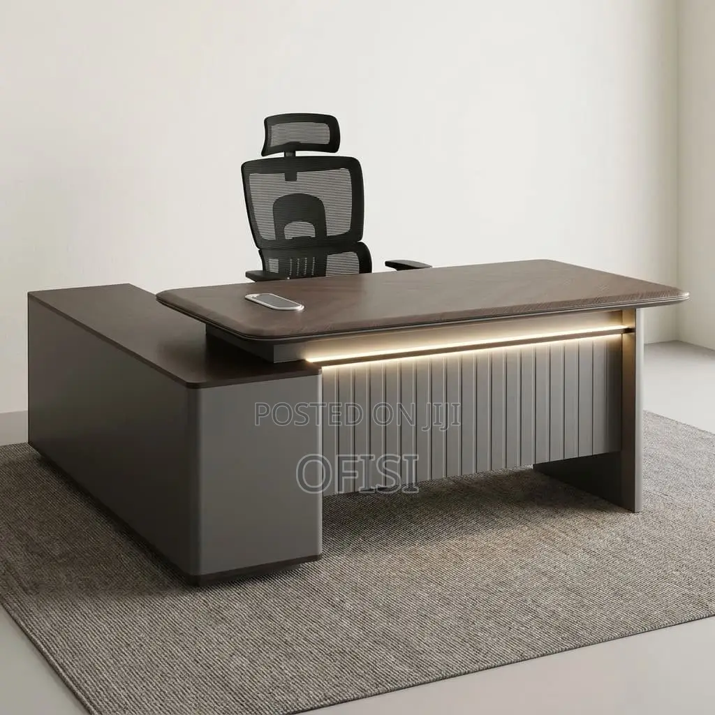 Office Desk; - Modern 1.6M Executive Office Table