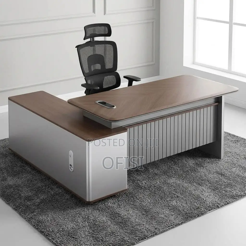 Office Desk; - Modern 1.6M Executive Office Table