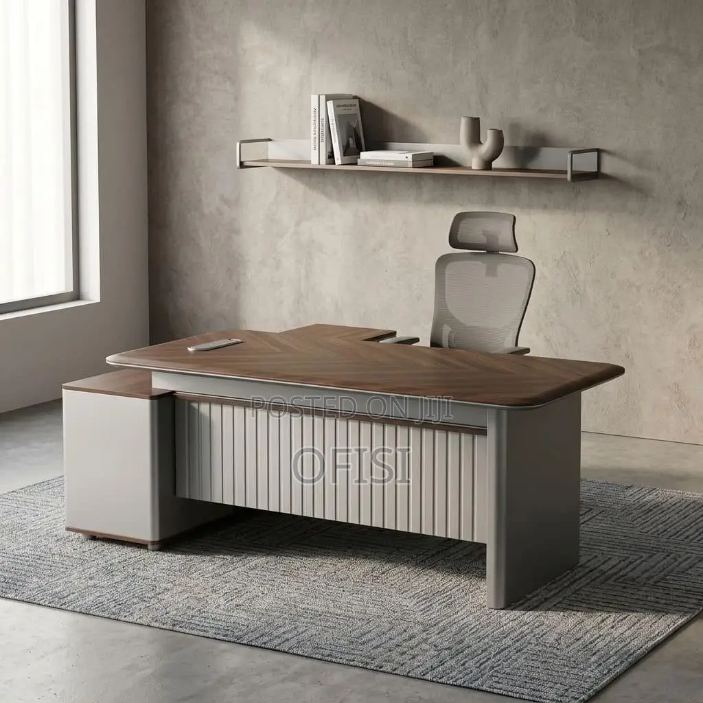 Office Desk; - Modern 1.6M Executive Office Table