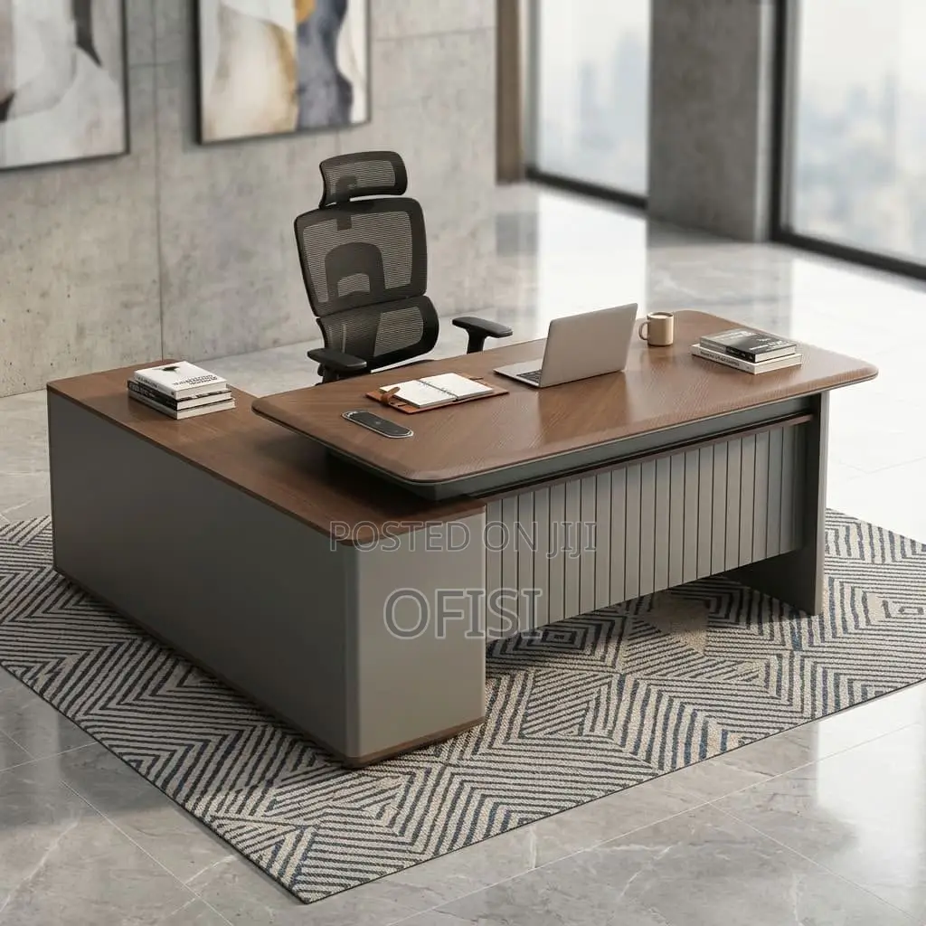 Office Desk; - Modern 1.6M Executive Office Table