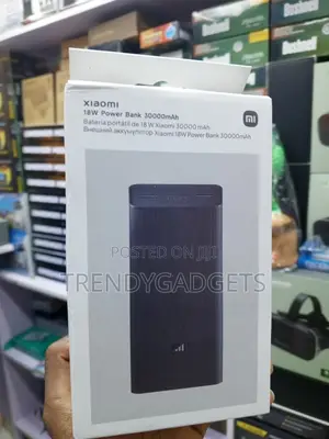 Xiaomi Power Bank 30000mAh PD and QC3.0 Fast Charger