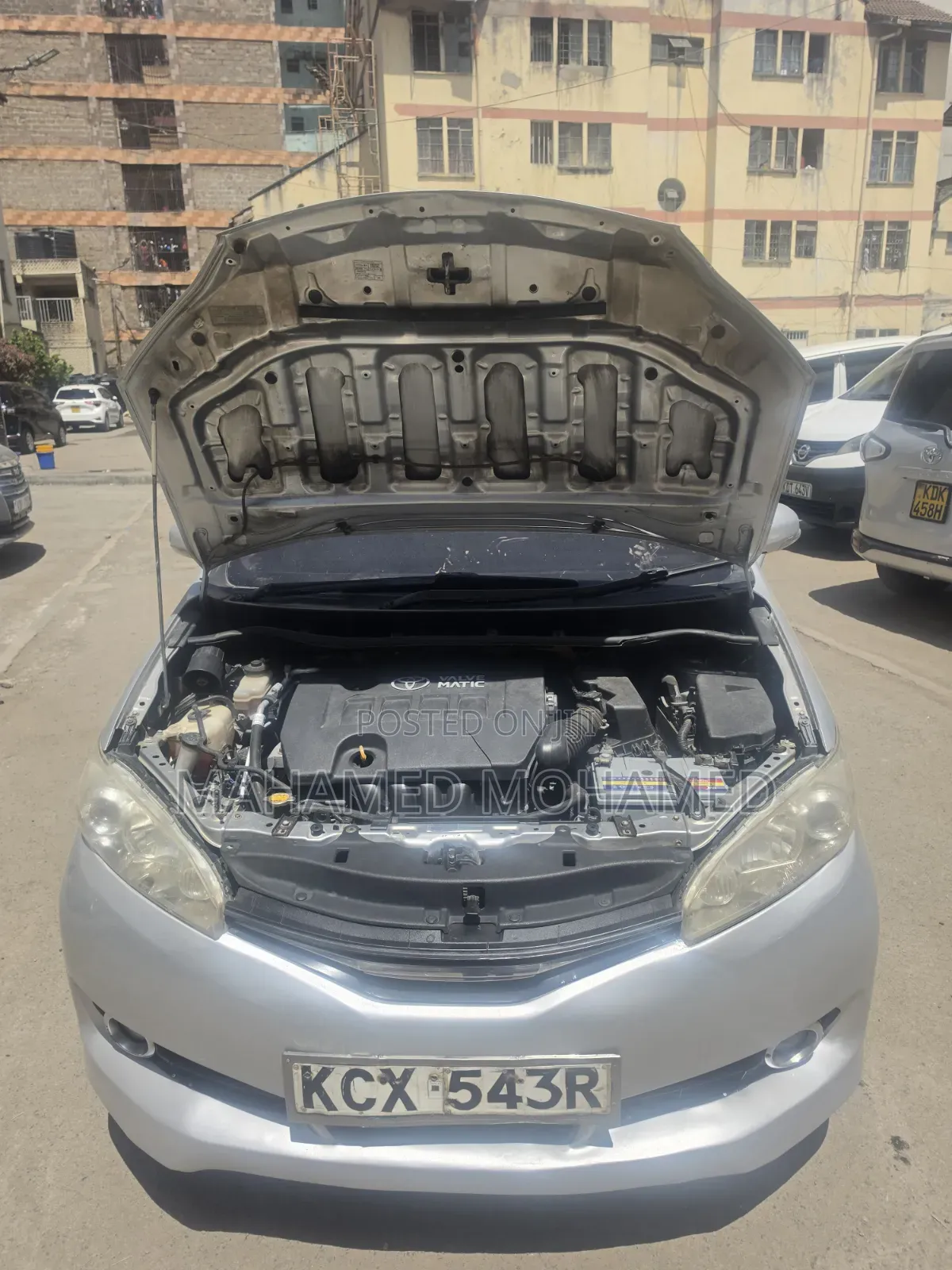 Toyota Wish 2012 Silver