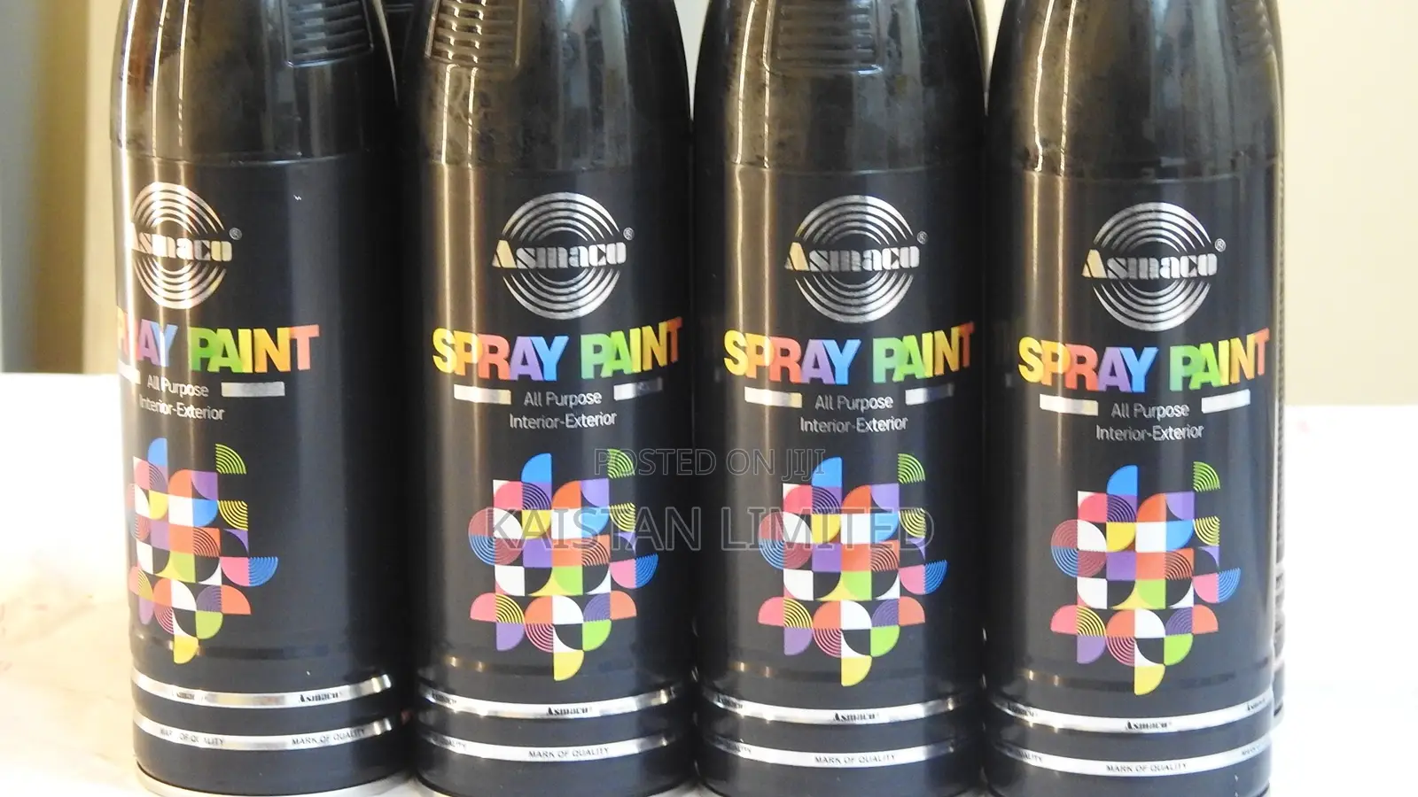 Asmaco Spray Paints/ Black Spray Paints