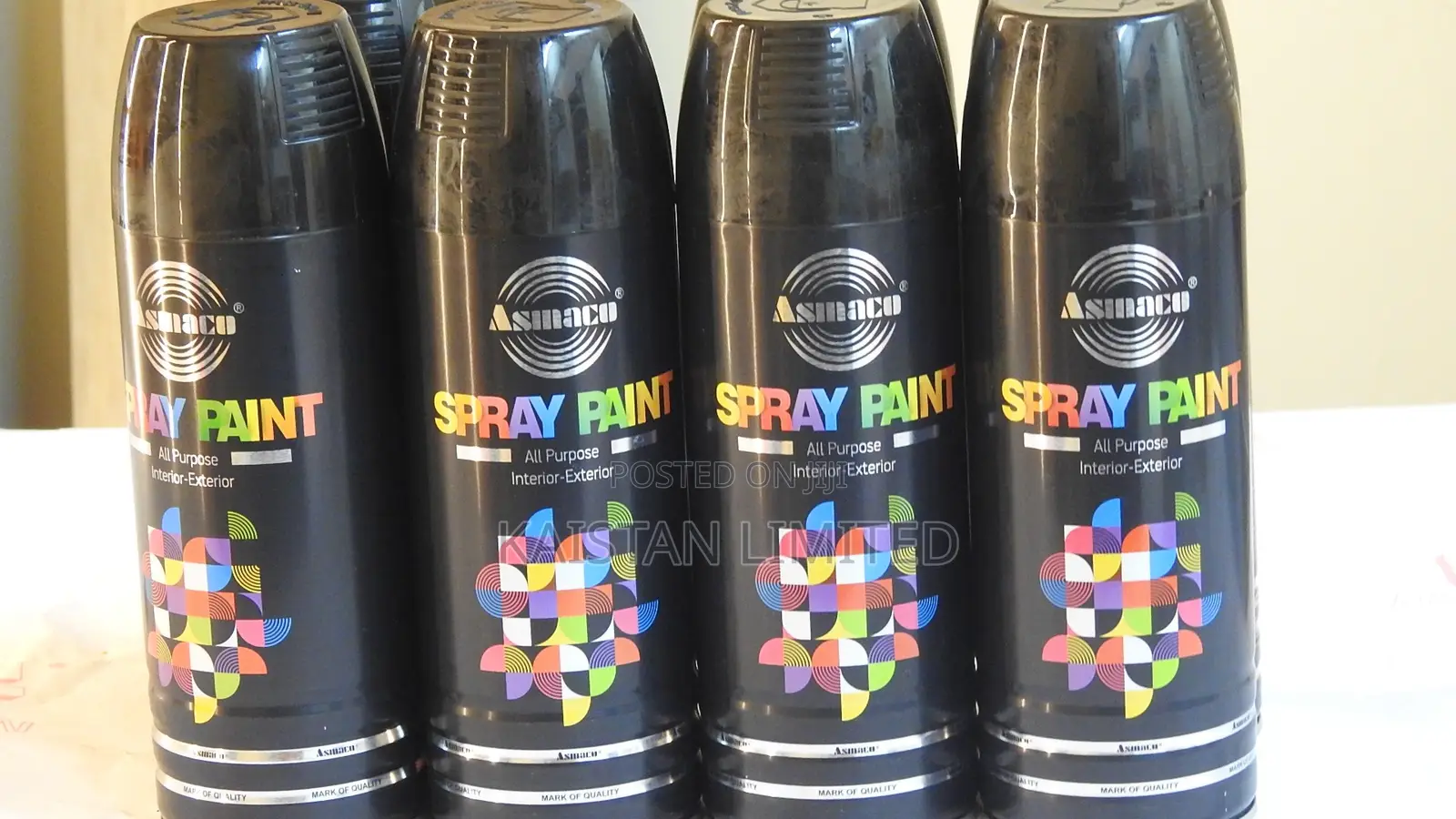 Asmaco Spray Paints/ Black Spray Paints