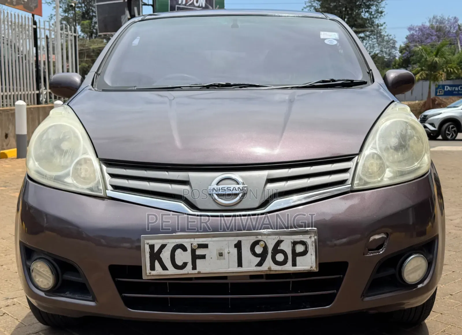 Nissan Note 2007 Maroon