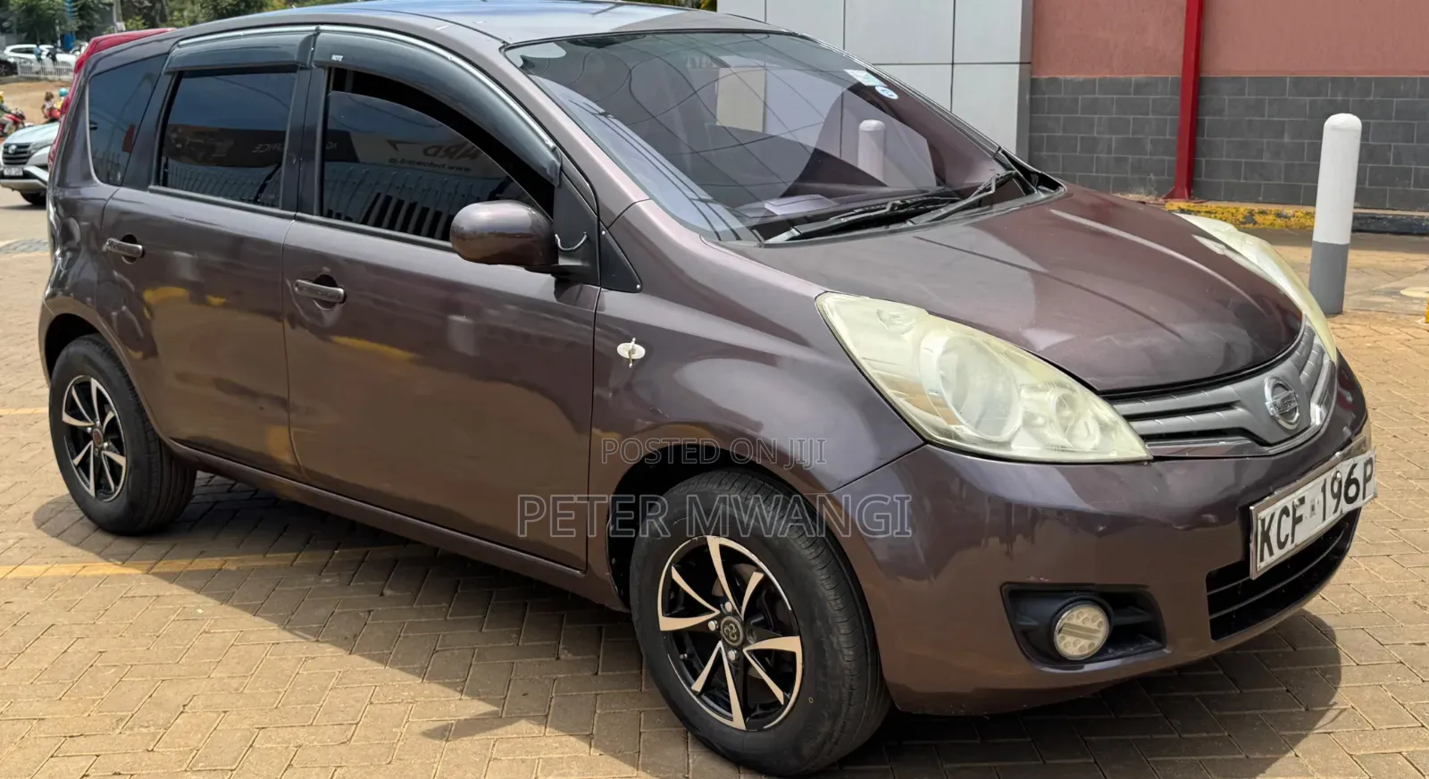 Nissan Note 2007 Maroon