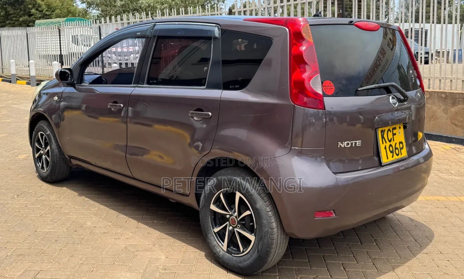 Nissan Note 2007 Maroon