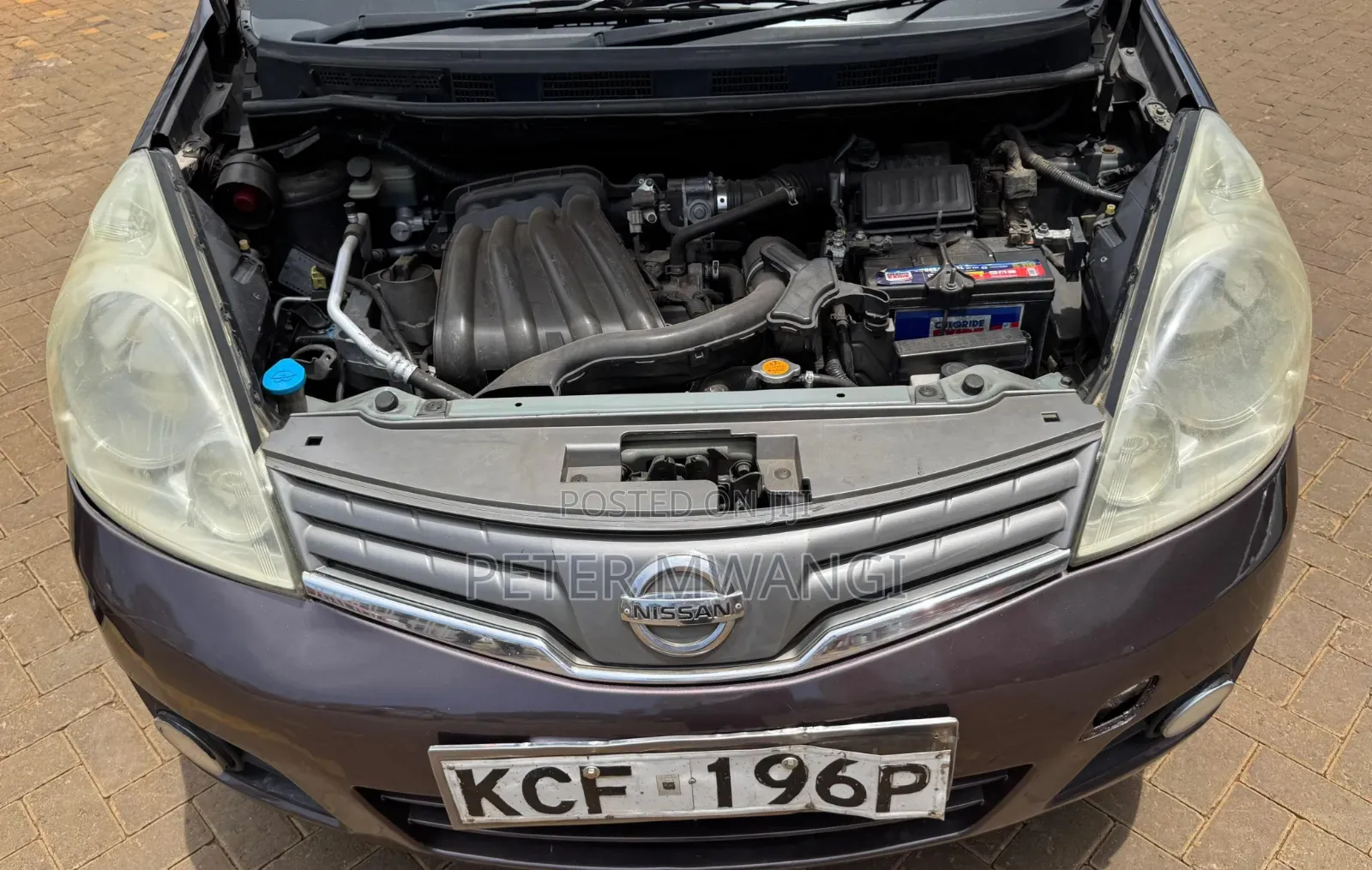 Nissan Note 2007 Maroon