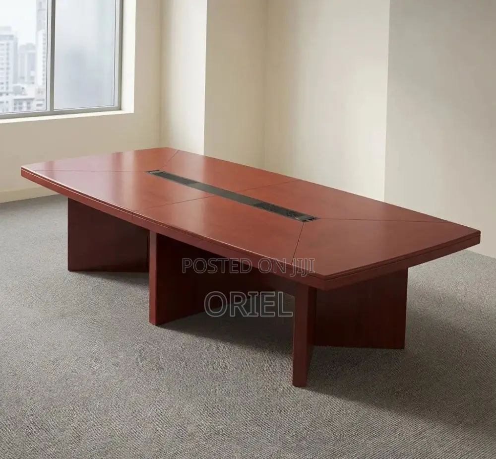 Office Mahogany Boardroom Table : 3000MM Office Table