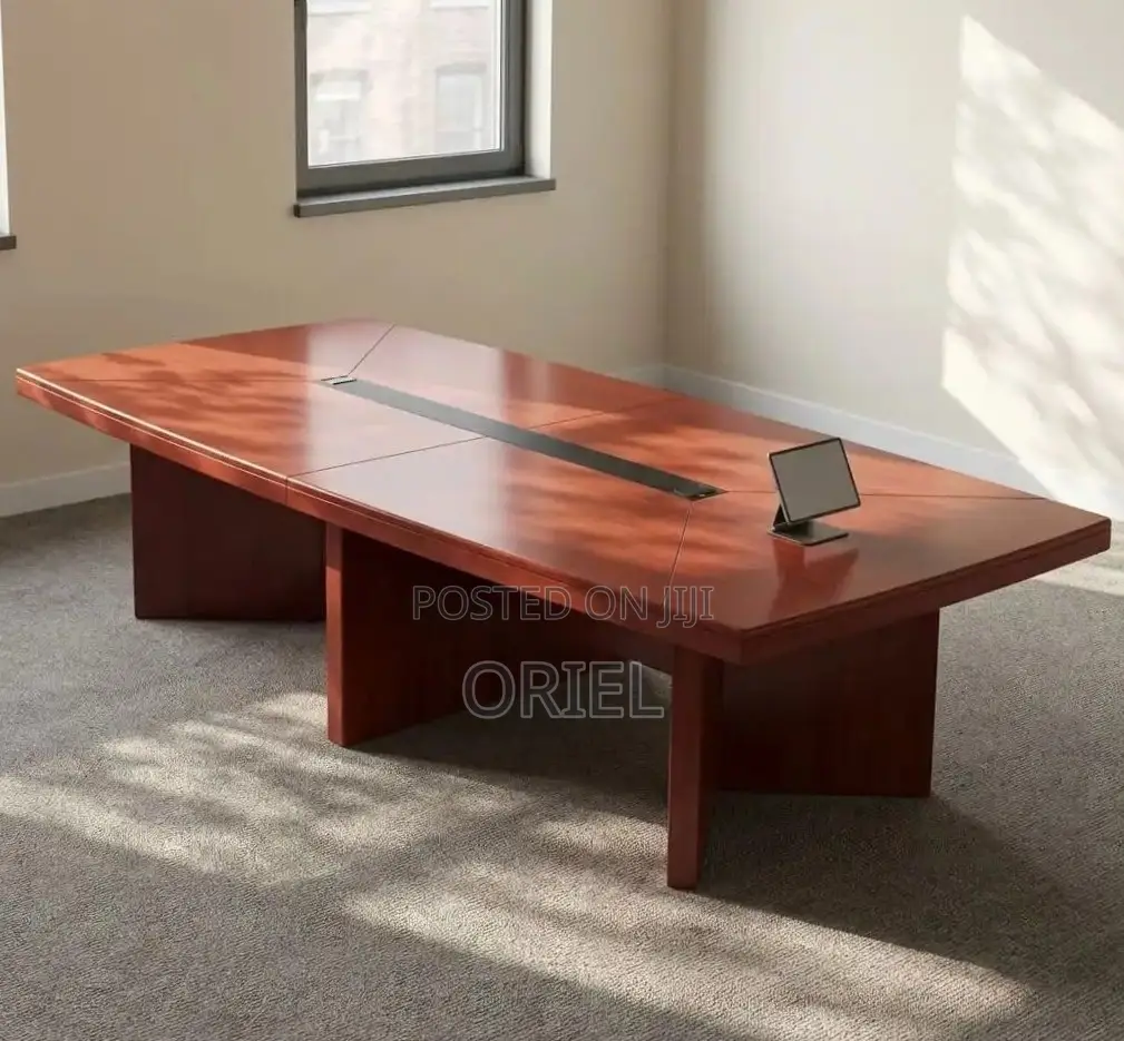 Office Mahogany Boardroom Table : 3000MM Office Table