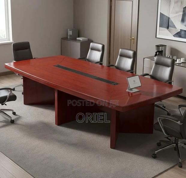 Office Mahogany Boardroom Table : 3000MM Office Table - thumbnail 3