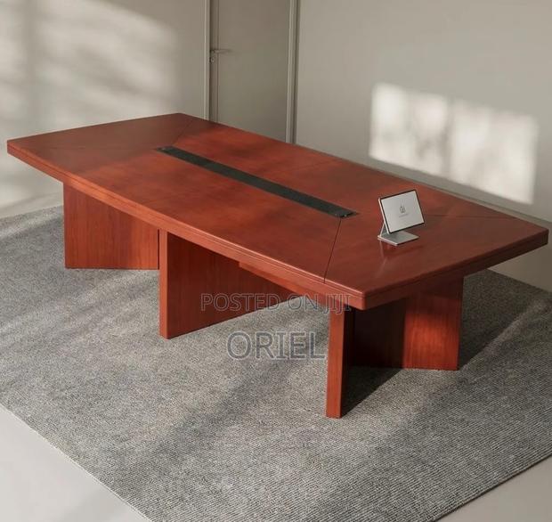 Office Mahogany Boardroom Table : 3000MM Office Table - thumbnail 5
