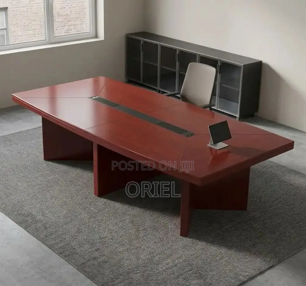 Office Mahogany Boardroom Table : 3000MM Office Table