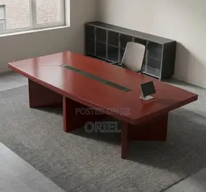 Office Mahogany Boardroom Table : 3000MM Office Table