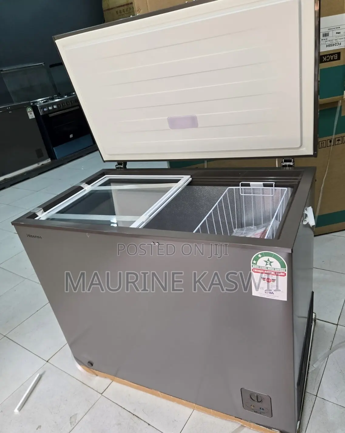 HISENSE FREEZER 200 L-Grey