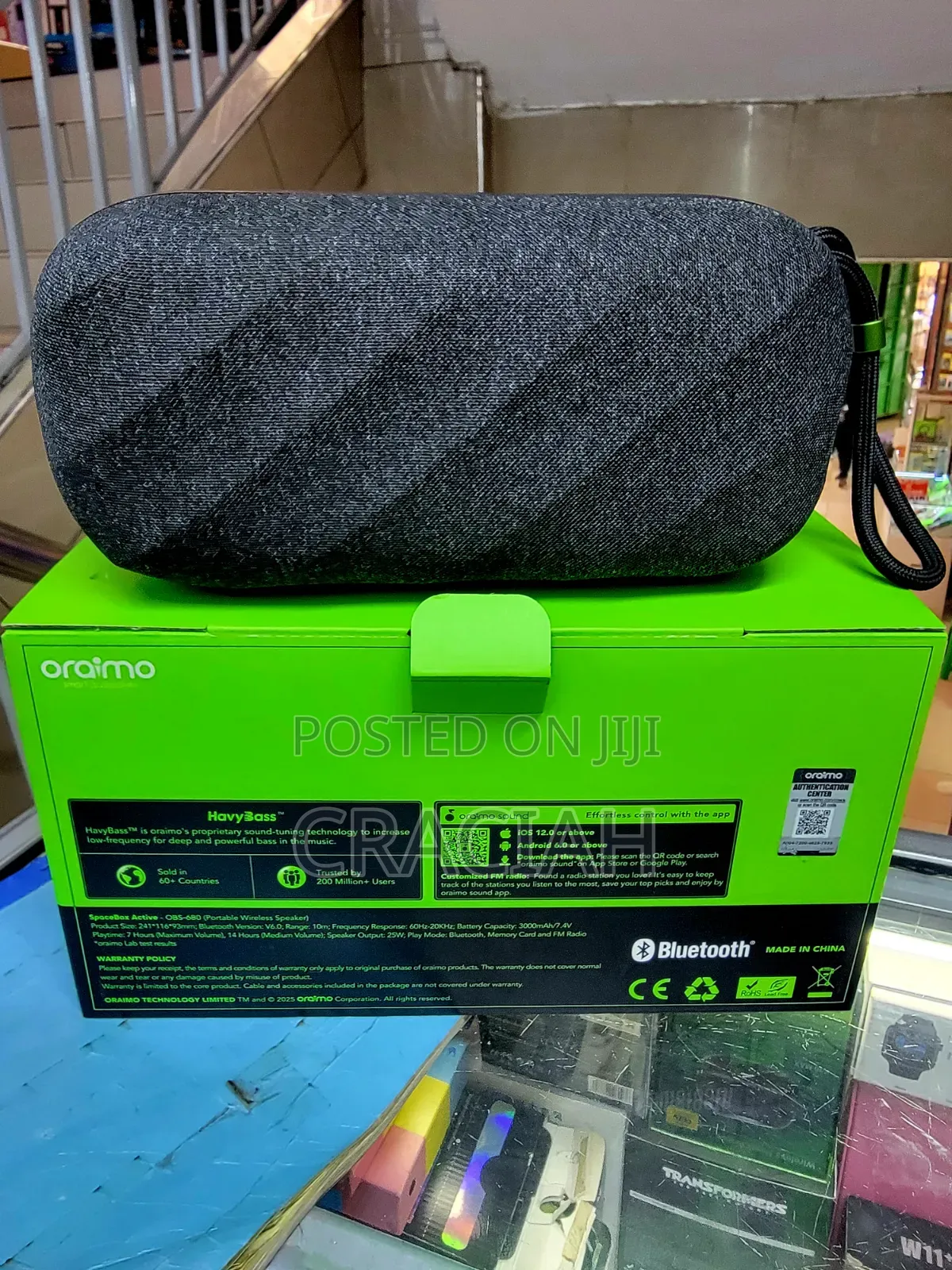 Oraimo Space Box Active