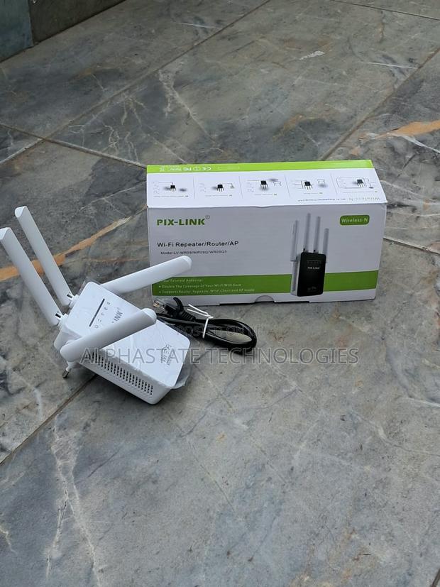 Pix-Link 300Mbps Wireless WiFi Repeater for Home Internet Coverage