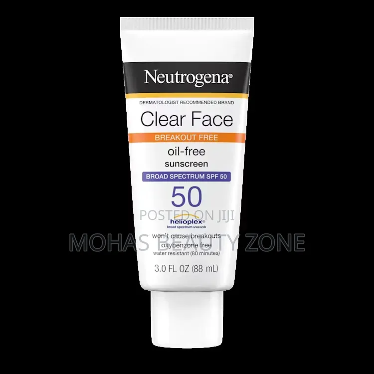 Neutrogena Clear Face Sunscreen SPF 50