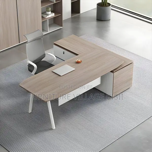 Stylish Executive L-Shaped Office Desk 160Cm