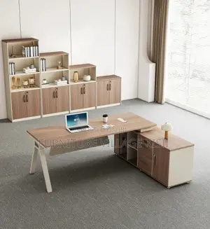 Stylish Executive L-Shaped Office Desk 160Cm