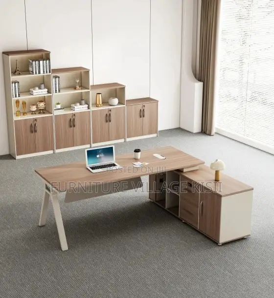 Stylish Executive L-Shaped Office Desk 160Cm