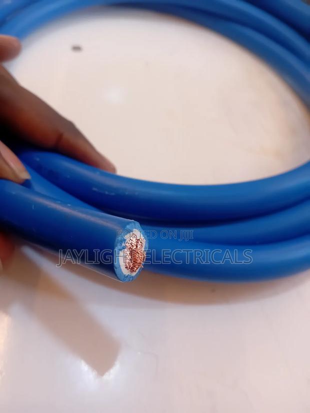 Battery Cable 50mm Blue Coloured - main view
