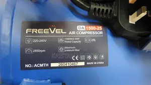 Portable 25l Air Compressor 1500w 8bar Electric Compressor