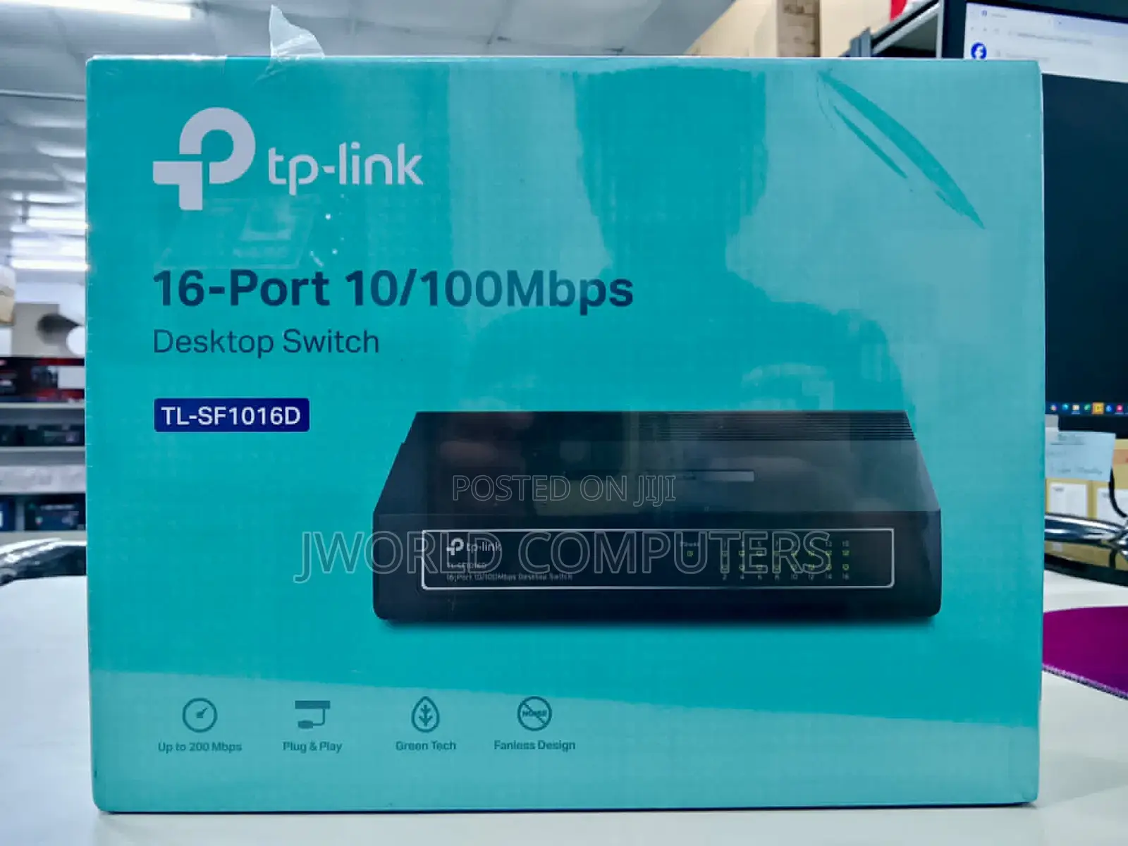 TP-Link TL-SF1016D 16-Port Desktop Switch