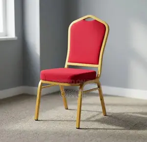 Office Chair : Heavy Duty Red Conference Chair