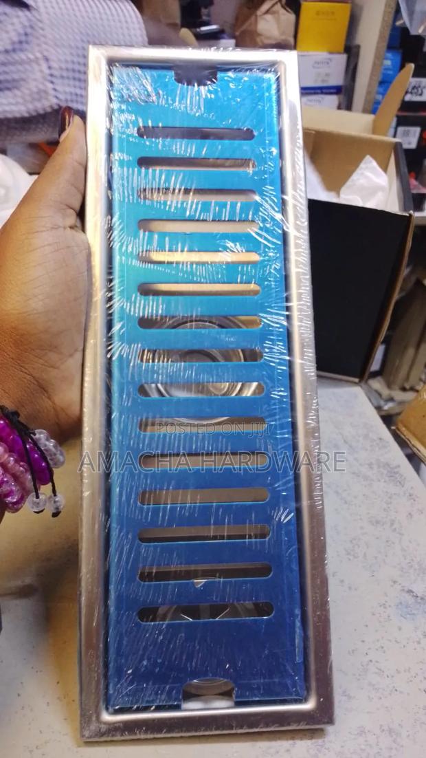 Stainless Steel 30cm Floor Drain - main view