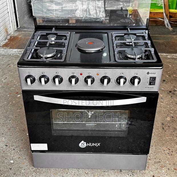 60*80 Nunix 4gas +1 Electric Standing Cooker