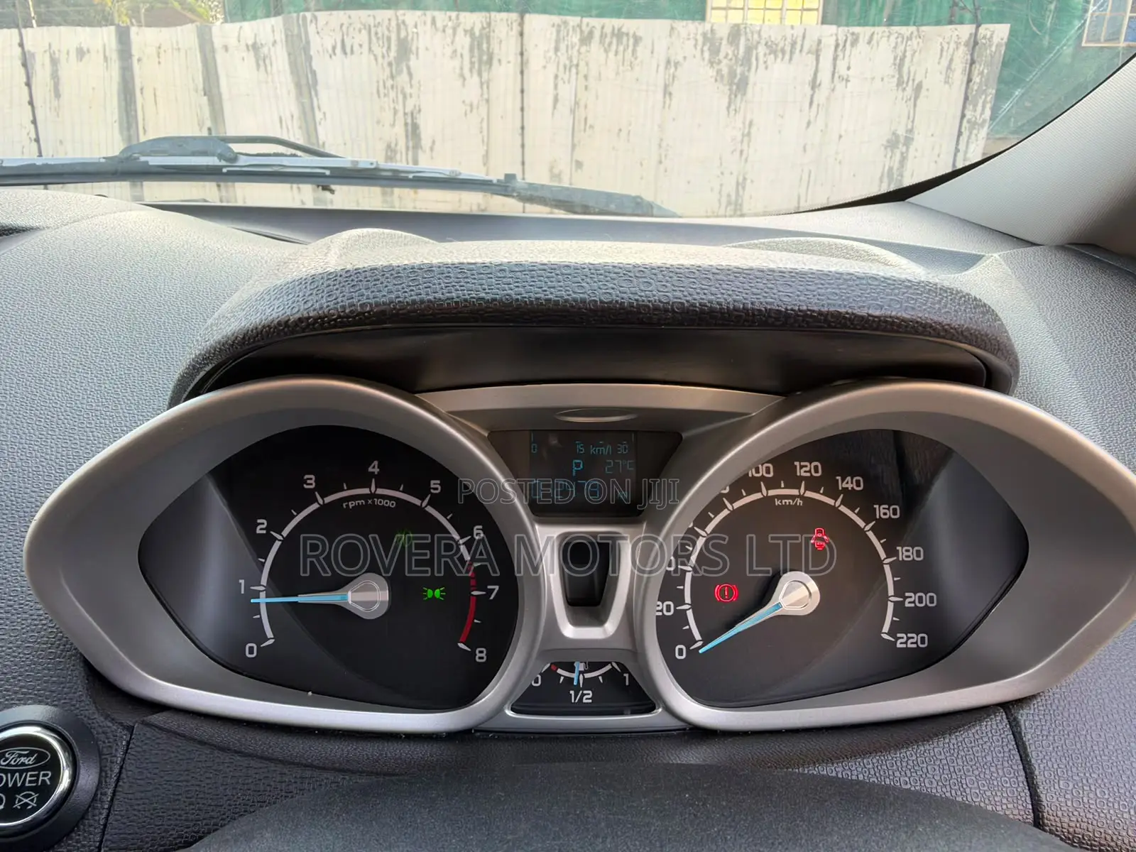Ford Ecosport 2016 Orange