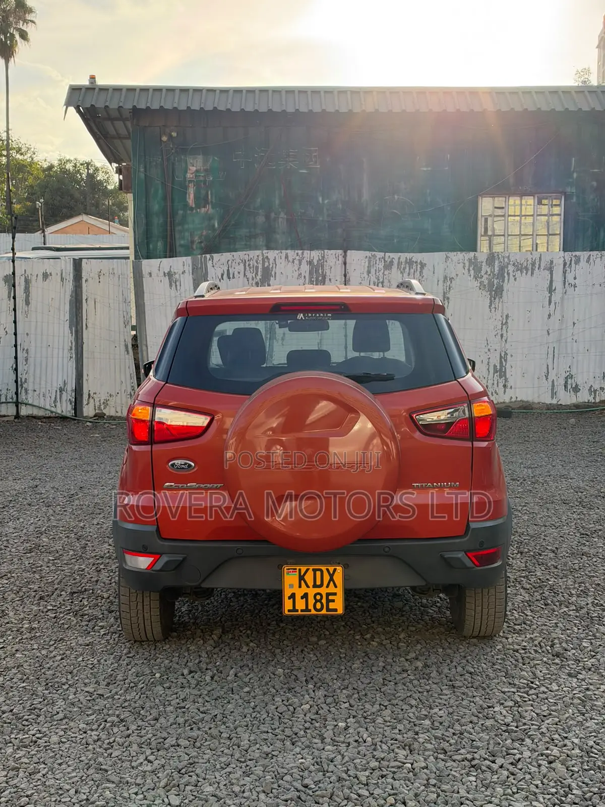Ford Ecosport 2016 Orange