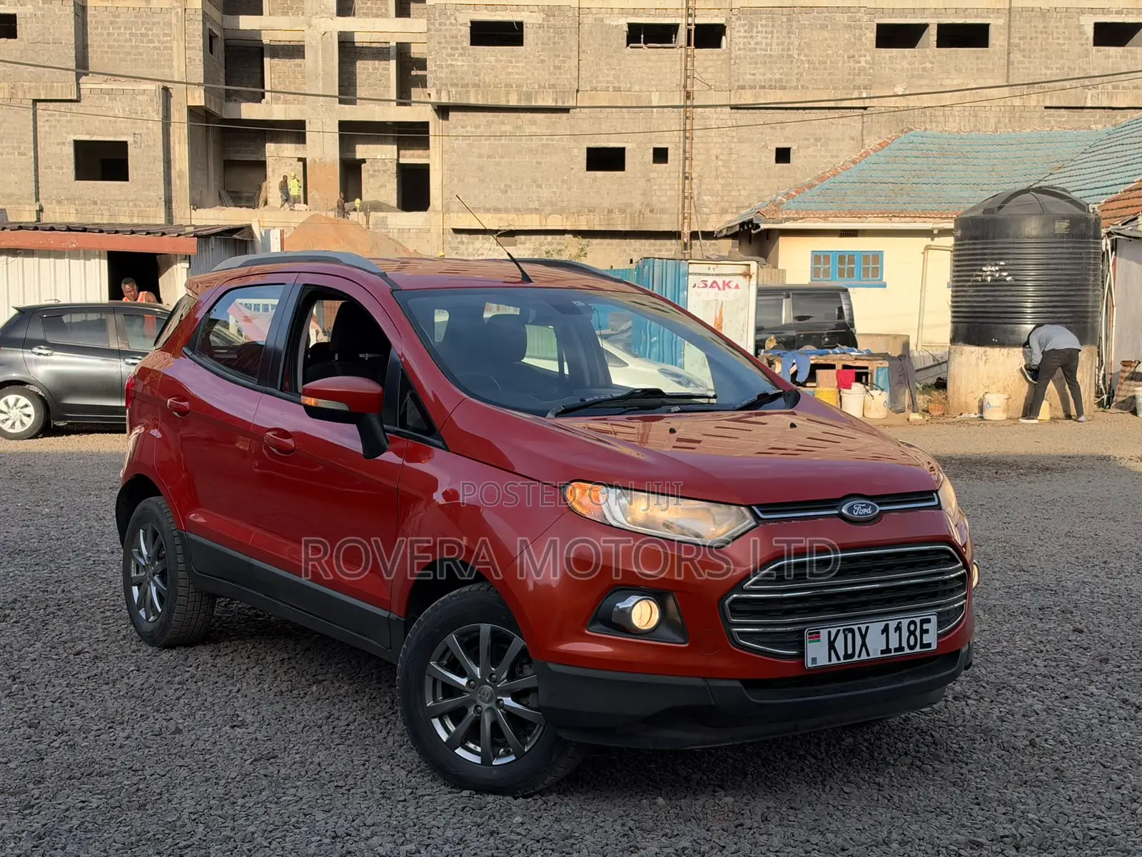 Ford Ecosport 2016 Orange