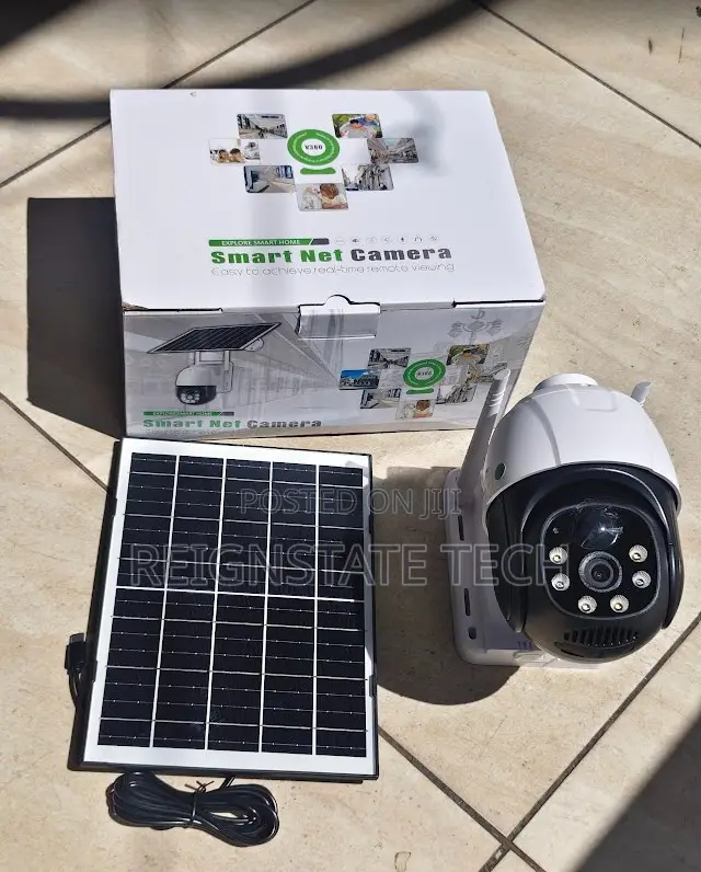 V380 Pro Two-Way Audio 4g Sim Card Single Lens Solar CCTV Camera