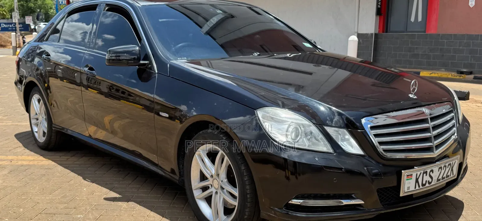 Mercedes-Benz E250 2012 Black