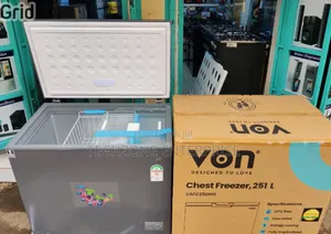 VON 251 Litres Chest Freezer With One Year Warranty 