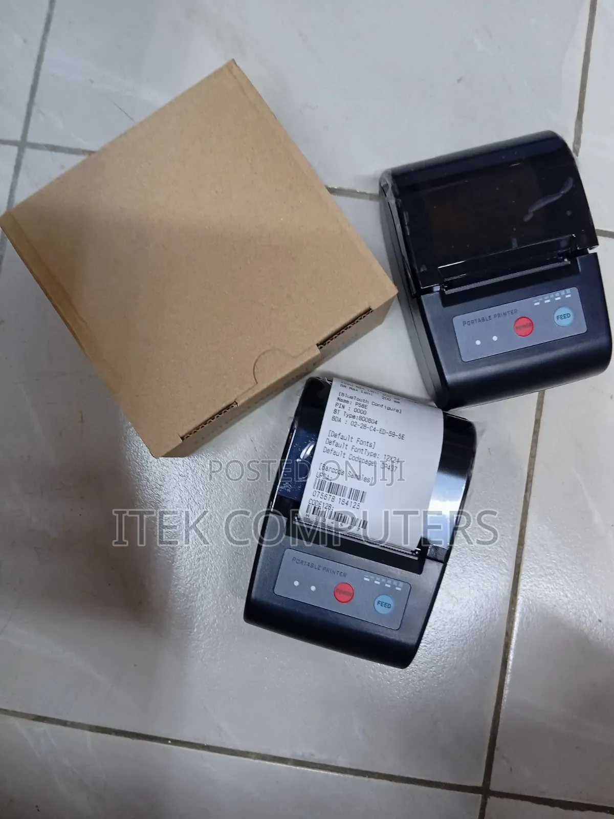 P58E Wireless Bluetooth Printer for Restaurant Orders and Receipts