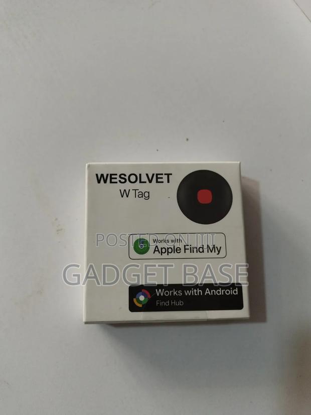 WESOLVET W Tag GPS Tracker – Apple Find My & Android Find Hub